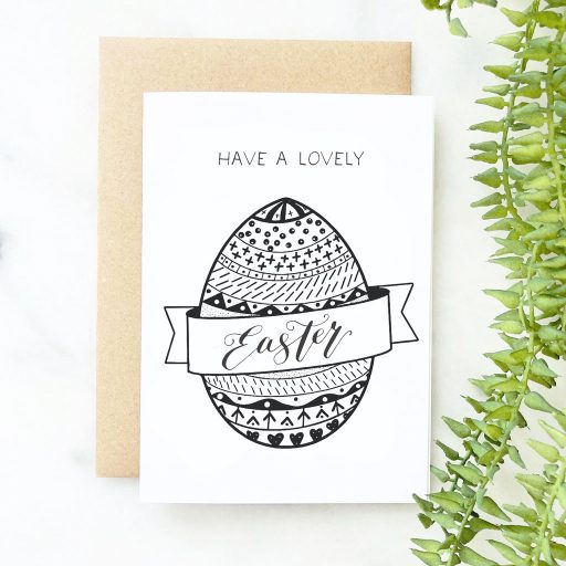 HAVE A LOVELY Easter egg CARD
